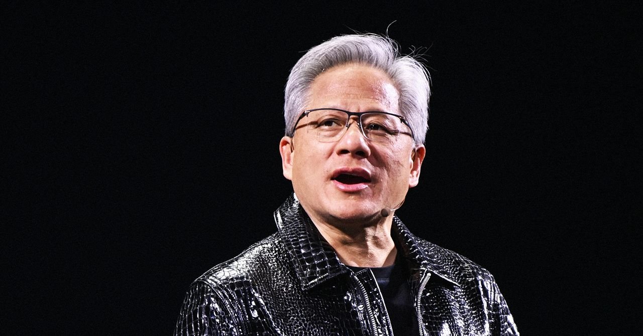 Nvidia CEO Jensen Huang presenting the Vera Rubin AI superchip at CES