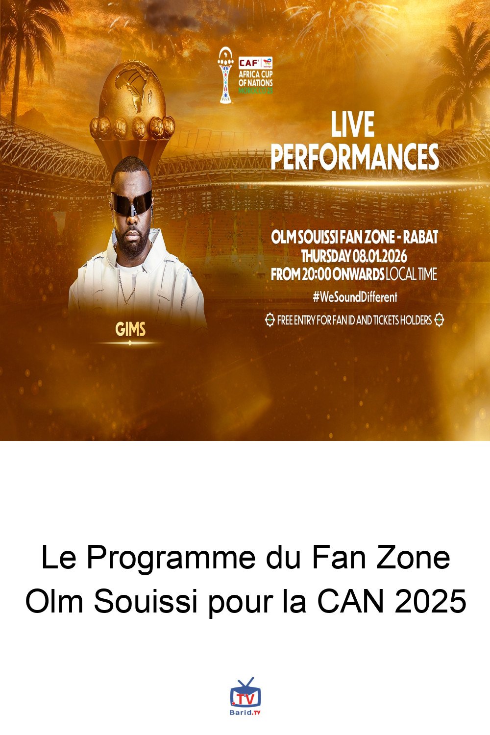 Le Programme du Fan Zone Olm Souissi pour la CAN 2025 4 Pinterest Hidden