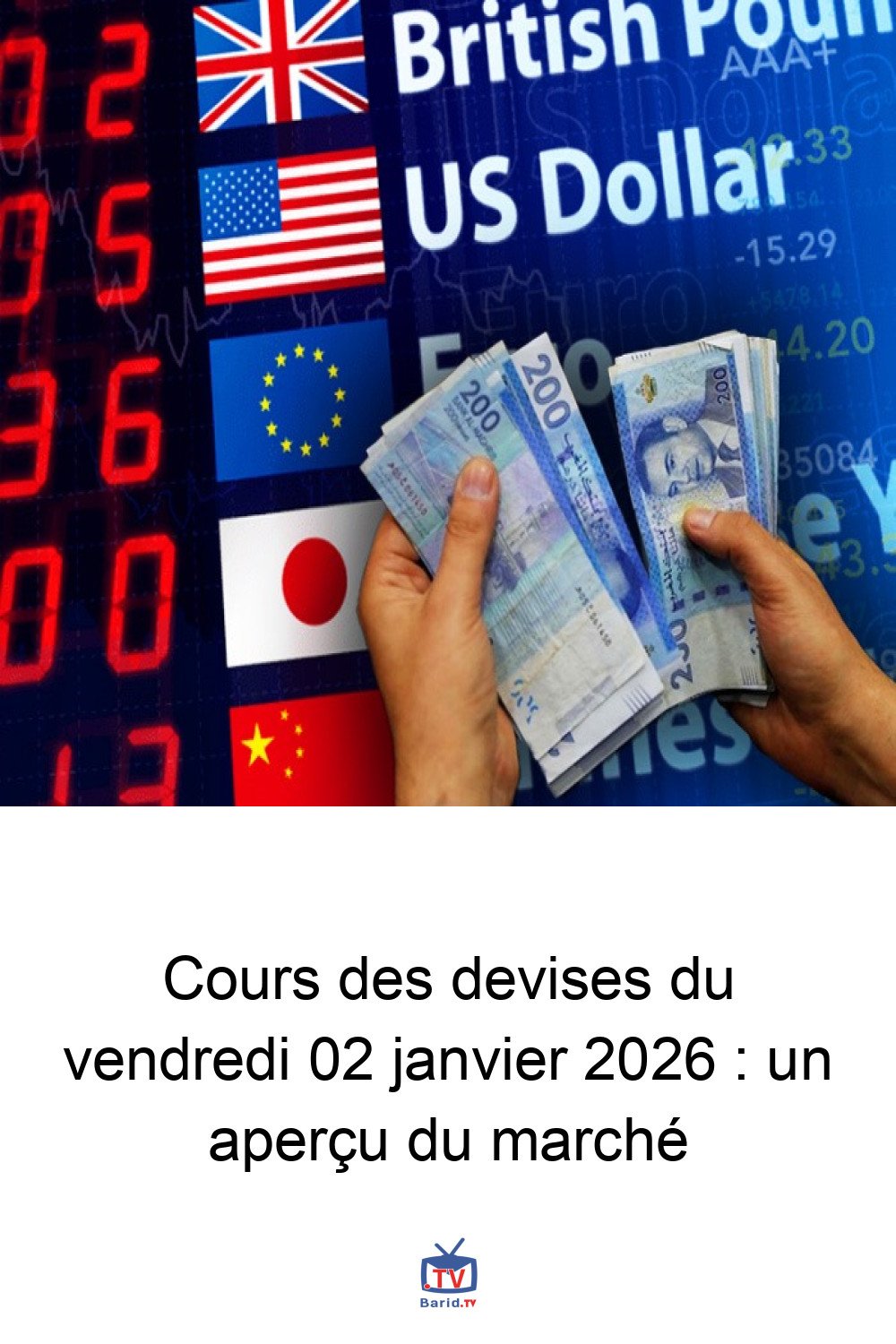 Cours des devises du vendredi 02 janvier 2026 : un aperçu du marché 4 Pinterest Hidden