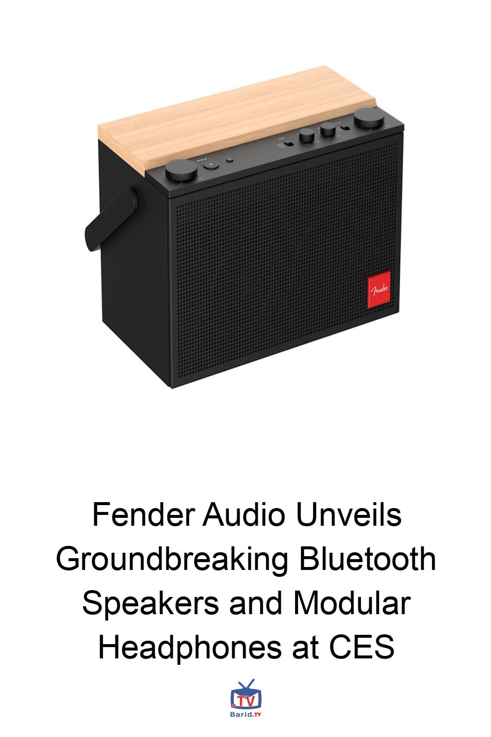 Fender Audio Unveils Groundbreaking Bluetooth Speakers and Modular Headphones at CES 4 Pinterest Hidden
