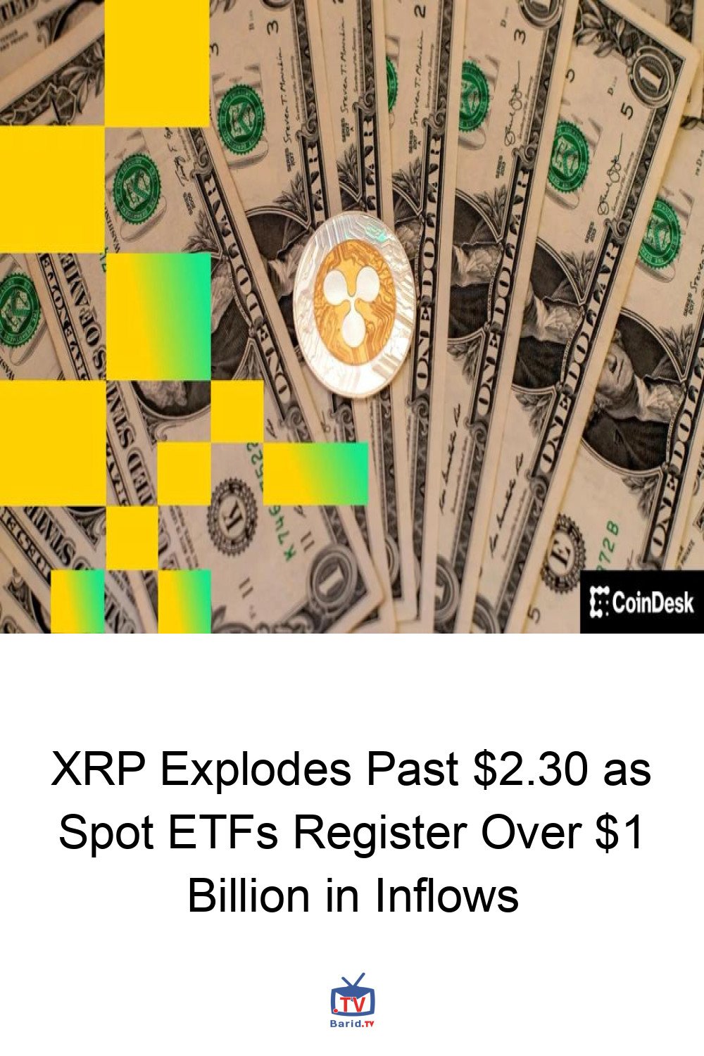 XRP Explodes Past $2.30 as Spot ETFs Register Over $1 Billion in Inflows 4 Pinterest Hidden