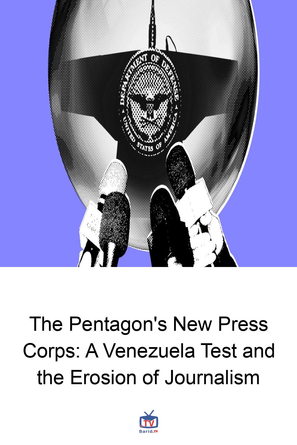 The Pentagon's New Press Corps: A Venezuela Test and the Erosion of Journalism 4 Pinterest Hidden
