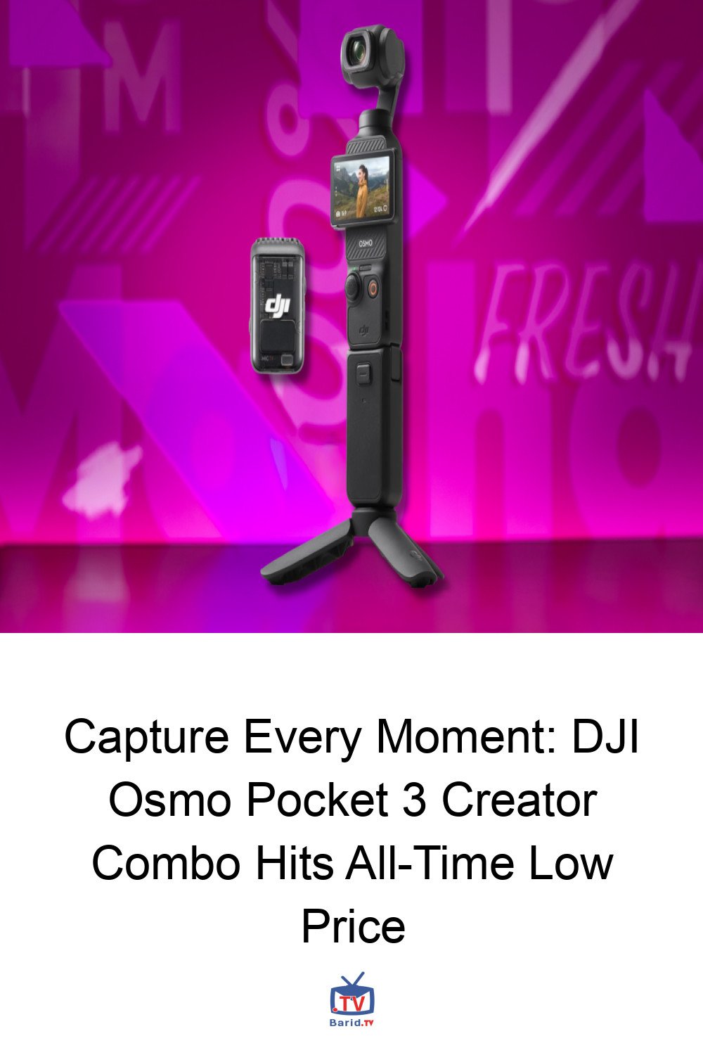 Capture Every Moment: DJI Osmo Pocket 3 Creator Combo Hits All-Time Low Price 4 Pinterest Hidden