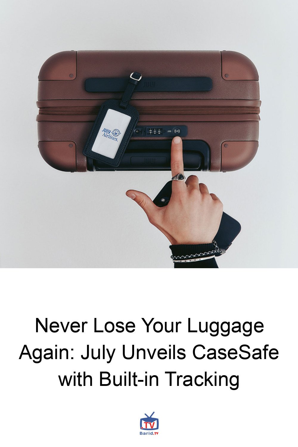 Never Lose Your Luggage Again: July Unveils CaseSafe with Built-in Tracking 4 Pinterest Hidden