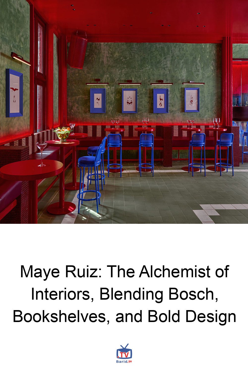 Maye Ruiz: The Alchemist of Interiors, Blending Bosch, Bookshelves, and Bold Design 4 Pinterest Hidden