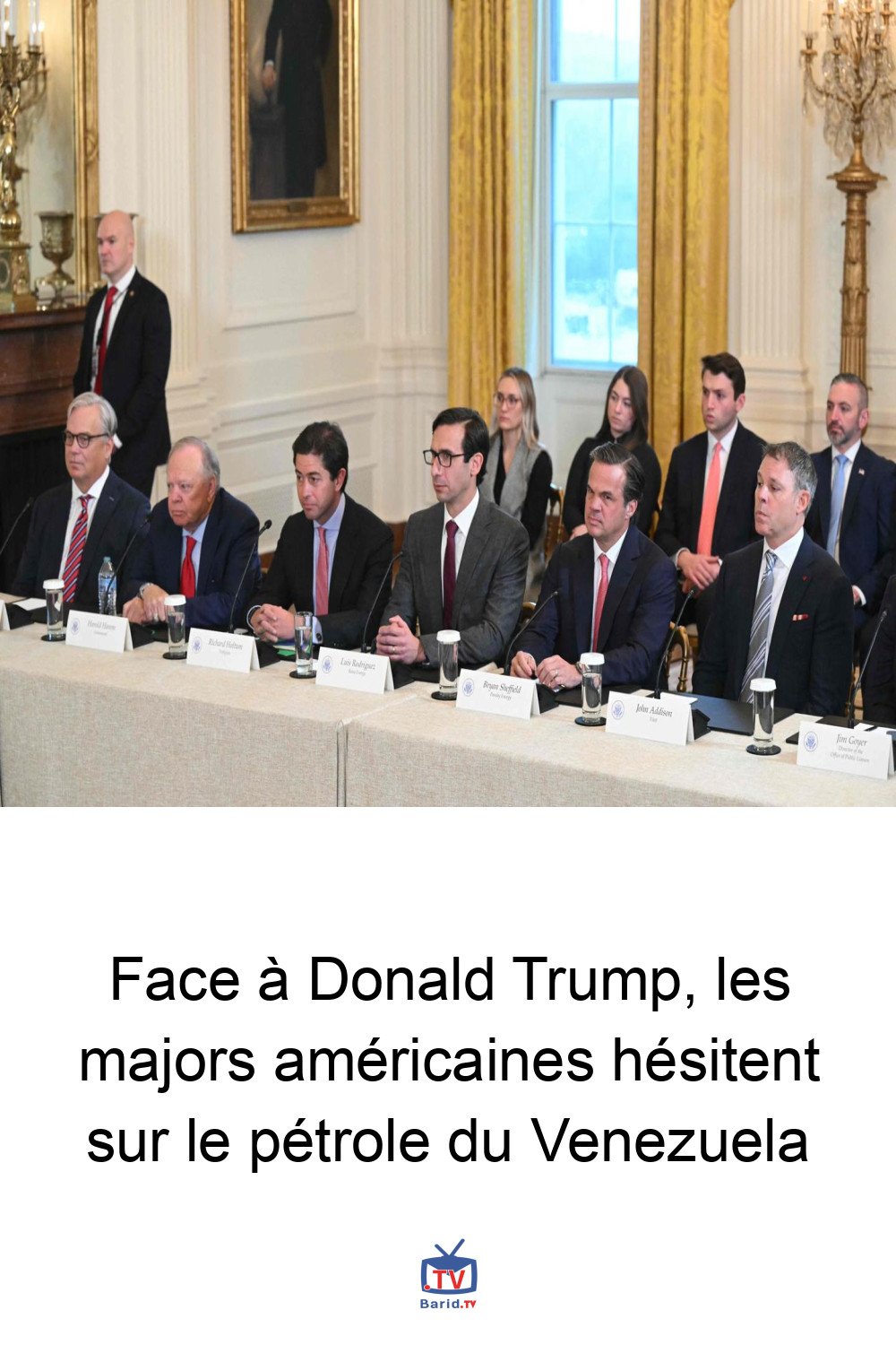 Face à Donald Trump, les majors américaines hésitent sur le pétrole du Venezuela 4 Pinterest Hidden