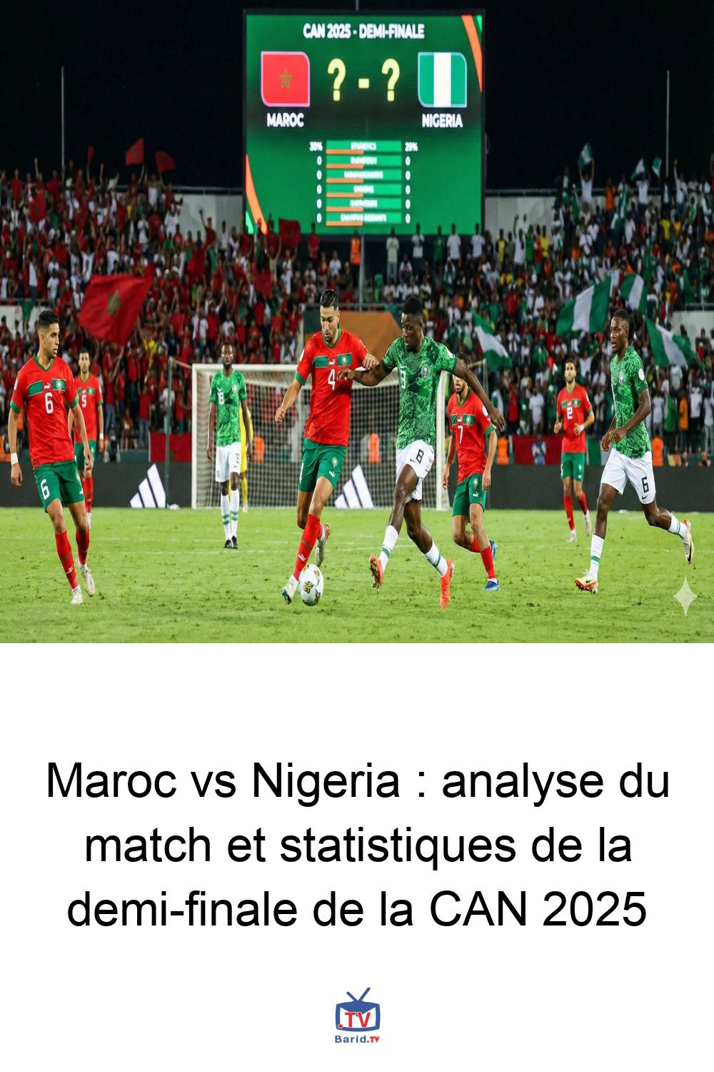 Maroc vs Nigeria : analyse du match et statistiques de la demi-finale de la CAN 2025 2 Pinterest Hidden