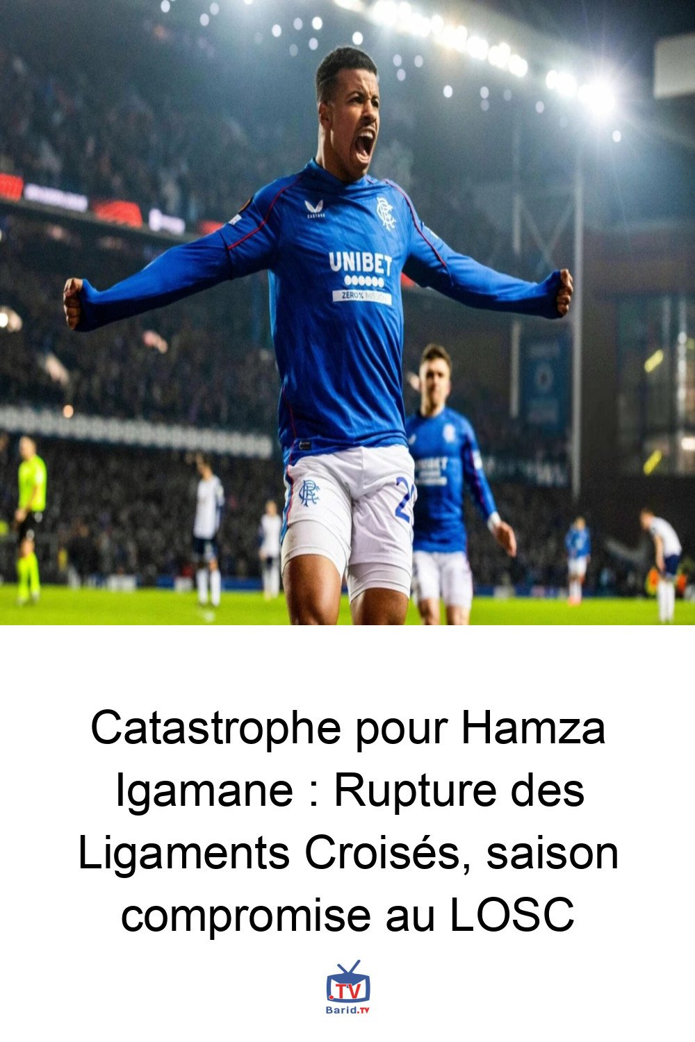 Catastrophe pour Hamza Igamane : Rupture des Ligaments Croisés, saison compromise au LOSC 4 Pinterest Hidden