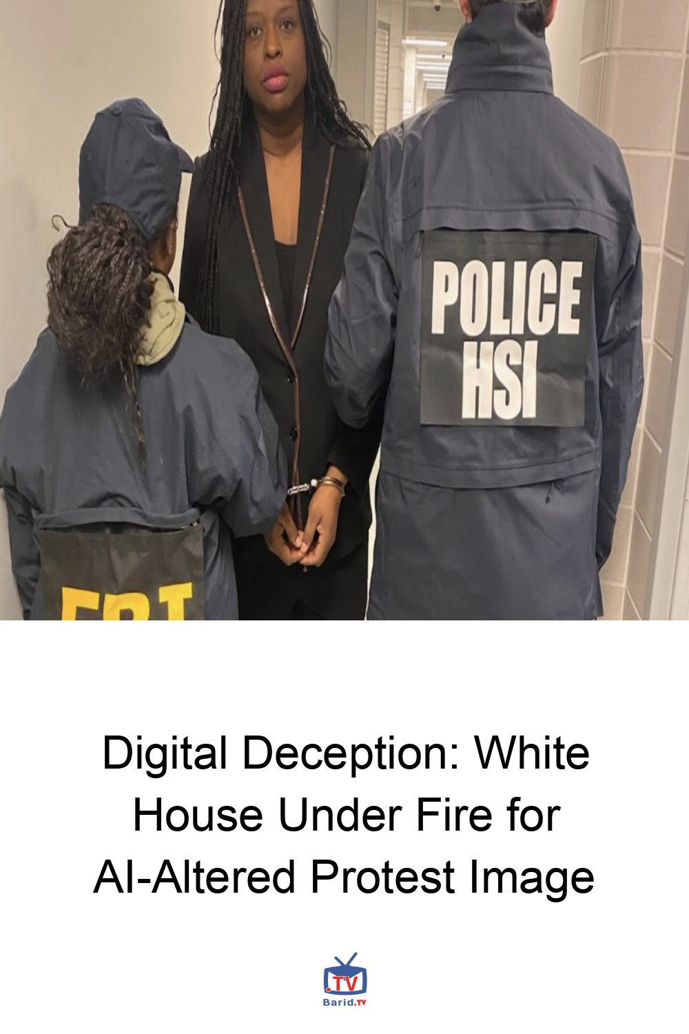 Digital Deception: White House Under Fire for AI-Altered Protest Image 4 Pinterest Hidden