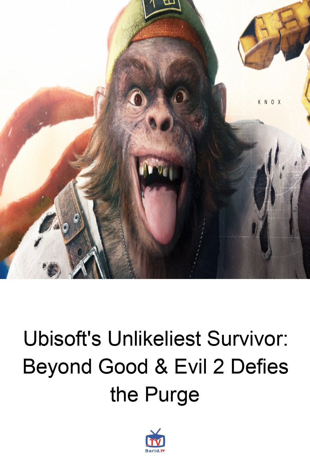 Ubisoft's Unlikeliest Survivor: Beyond Good & Evil 2 Defies the Purge 4 Pinterest Hidden
