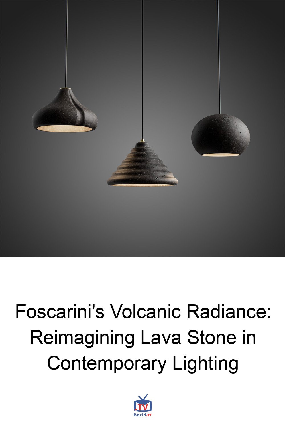 Foscarini's Volcanic Radiance: Reimagining Lava Stone in Contemporary Lighting 4 Pinterest Hidden