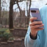 A Google Pixel phone screen displaying the "Take a Message" feature with a privacy warning icon.