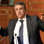 Le ministre de la Justice, Abdellatif Ouahbi, présentant le nouveau Code de commerce au Parlement marocain.