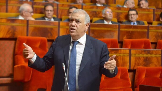 Le ministre de l'Intérieur, Abdelouafi Laftit, s'exprimant sur la révision des listes électorales