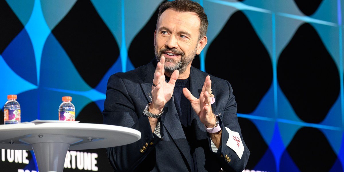 Mauro Porcini, Samsung's Chief Design Officer, in his office near Seoul, discussing design strategy.