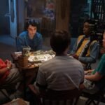 A collage of scenes from popular supernatural and mystery TV shows, reminiscent of Stranger Things.