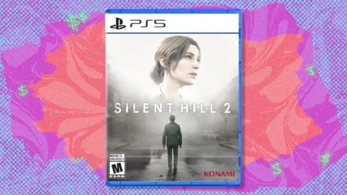 Silent Hill 2 remake game cover art for PS5 on sale at Amazon