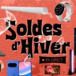 Sélection de produits tech en promotion lors des Soldes d'Hiver 2026 sur diverses plateformes e-commerce.