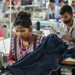 Carte du monde illustrant les routes commerciales de l'Inde et ses nouveaux partenaires économiques.