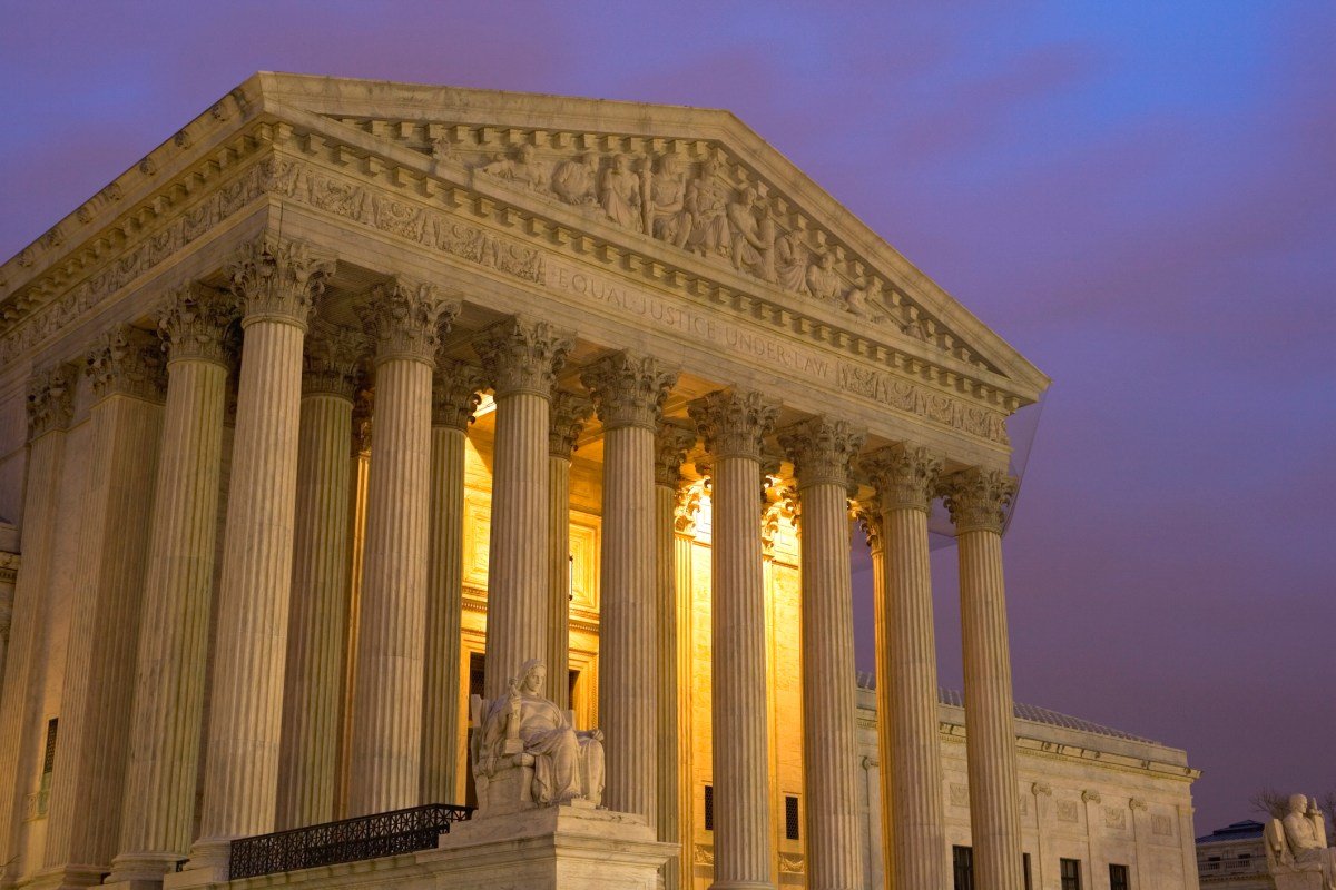 Cyber Breach Rocks US Supreme Court: Tennessee Man to Plead Guilty 3 US Supreme Court building with a digital security overlay, symbolizing the cyberattack.