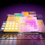 Abstract representation of digital connections or a tangled network, symbolizing the complex nature of social media and the new app Tangle.