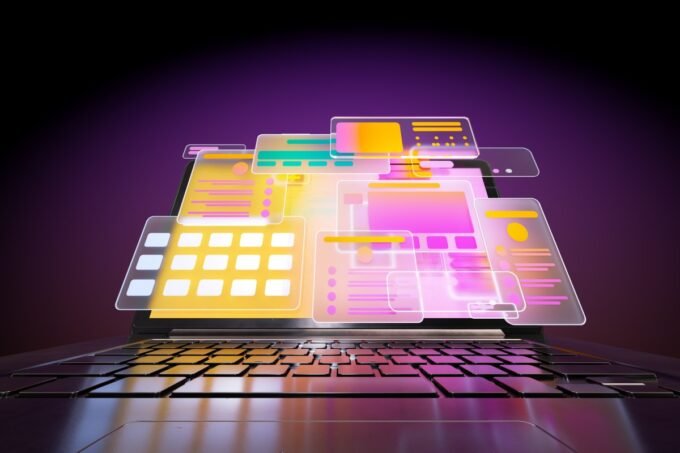 Abstract representation of digital connections or a tangled network, symbolizing the complex nature of social media and the new app Tangle.