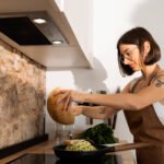 A visual representation of balanced metabolic markers, possibly with a taurine supplement bottle or a healthy meal.