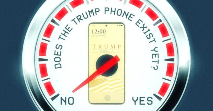Image representing the elusive Trump Mobile T1 Phone
