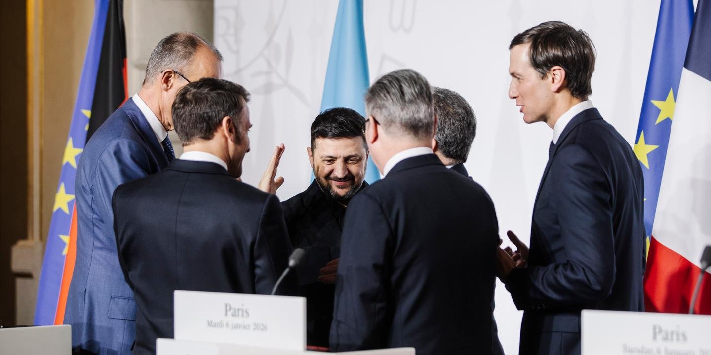 Volodymyr Zelensky et Steve Witkoff