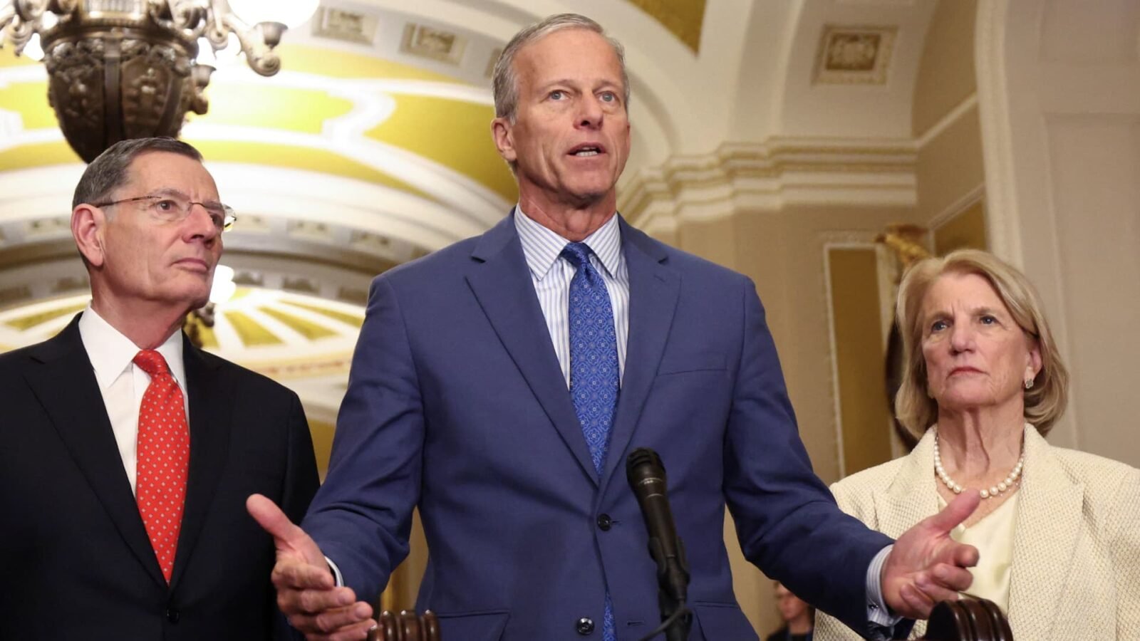 U.S. Capitol Building at night, symbolizing the government shutdown