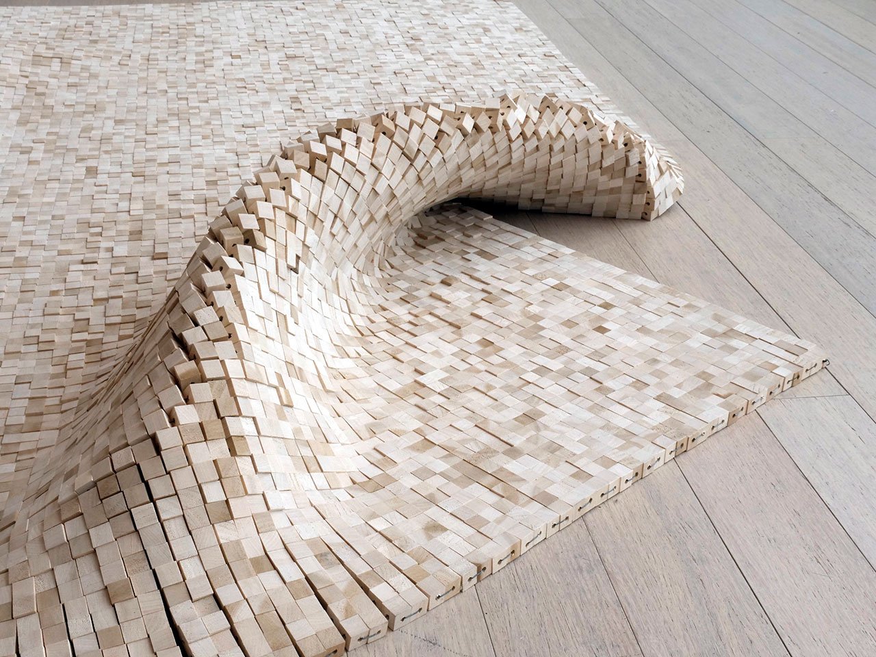 The Art of Deconstruction: Vivian Chiu's Visionary Sculptural Forms and Influential Peers 3 Vivian Chiu, a contemporary artist known for her intricate sculptural woodworking and optical forms.