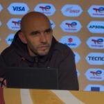 Walid Regragui, sélectionneur du Maroc, après la défaite en finale de la Coupe d'Afrique des Nations.