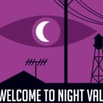 Logo for Night Vale Presents, the production company behind Welcome to Night Vale podcast.