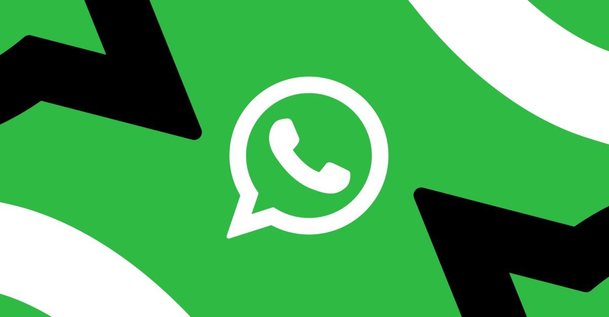 A smartphone displaying the WhatsApp logo, symbolizing enhanced digital security.