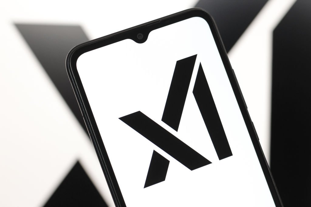 Illustration of xAI's Grok AI chatbot with a backdrop of financial charts and global regulatory symbols, representing its $20 billion funding and ongoing deepfake controversy.