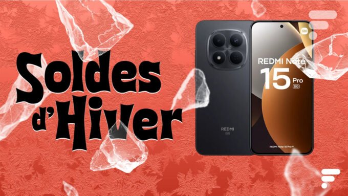 Le Xiaomi Redmi Note 15 Pro 5G, affichant son grand écran AMOLED et son design moderne.