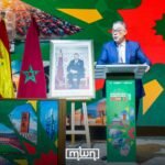 Business leaders and officials from Morocco, Spain, and Portugal at the 2030 World Cup cooperation forum in Salé.