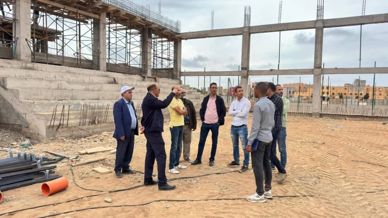 مشروع المركب السوسيو رياضي بجماعة الكردان: أشغال بناء المركب السوسيو رياضي تسير على قدم وساق 3 IMG 20260212 WA02181