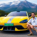 Une vue aérienne de Pékin, montrant une ville moderne avec des gratte-ciel et des infrastructures, sous un ciel clair, symbolisant la dépollution de l'air.