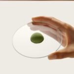 An image depicting 'science washing' in wellness marketing, possibly showing AG1 branding alongside scientific imagery.