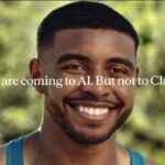 An AI chatbot conversation screen showing a helpful response abruptly turning into a product advertisement, symbolizing Anthropic's campaign against ads in AI.