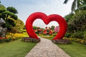 The Algorithm of Affection: Can AI Really Fix Modern Dating? 7 An illustration depicting a hand swiping on a smartphone dating app, with AI-generated elements and data streams flowing around it.