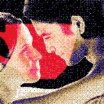 The New York Experiment: Unpacking the Rise of AI Romance in the Digital Age 4 A person interacting with an AI companion on a smartphone at a dimly lit pop-up cafe, representing a modern AI date night.