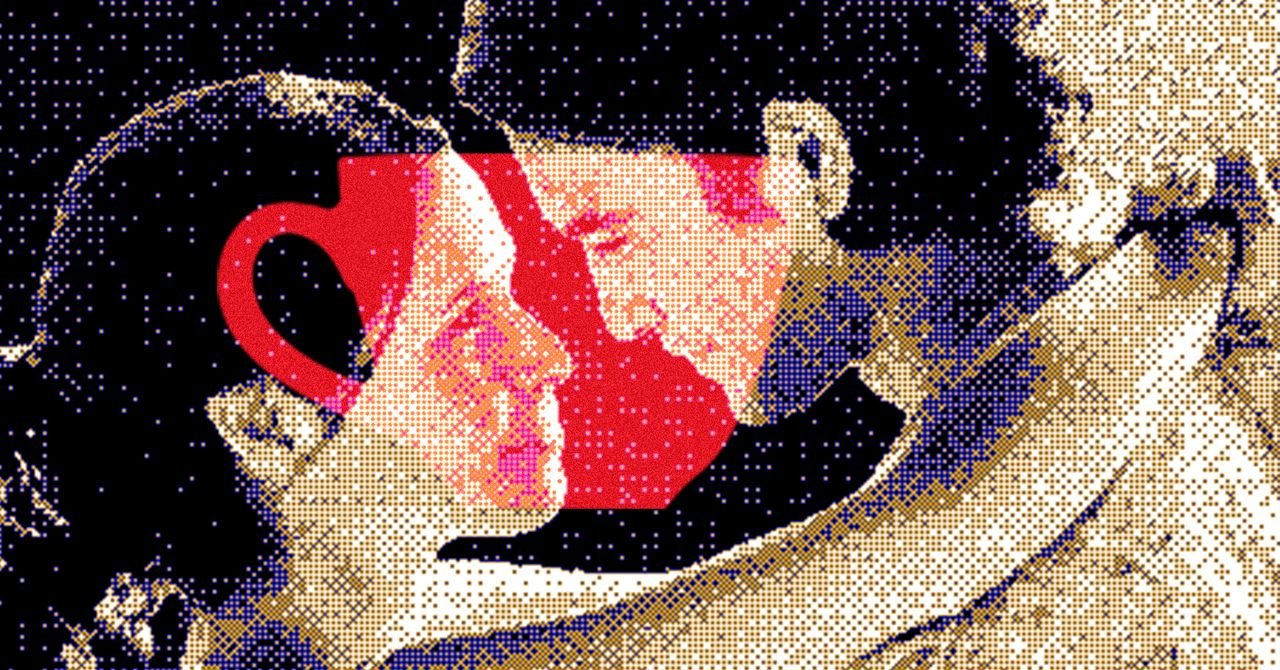 The New York Experiment: Unpacking the Rise of AI Romance in the Digital Age 3 A person interacting with an AI companion on a smartphone at a dimly lit pop-up cafe, representing a modern AI date night.