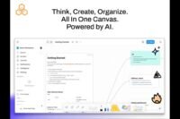 Hive AI workspace interface displaying various collaboration and project management features with AI integration.