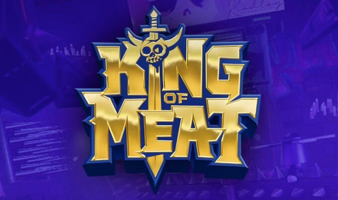 Screenshot of King of Meat game logo with Amazon Games branding