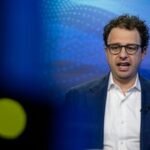 Dario Amodei, co-founder and CEO of Anthropic, during a Bloomberg Television interview.