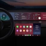 Apple CarPlay interface displaying AI chatbot integration