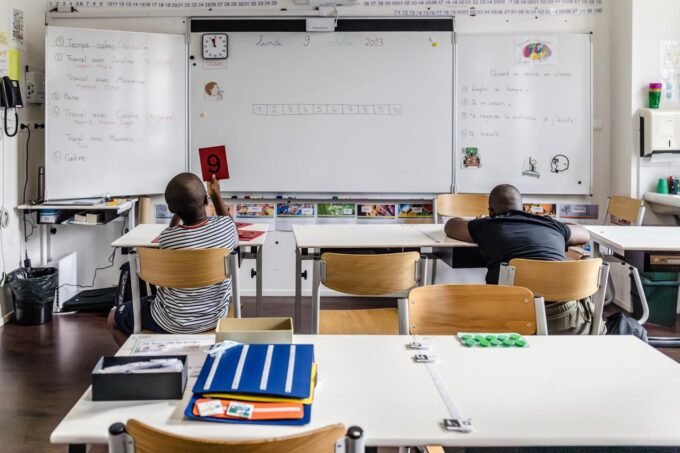 L’unité localisée pour l’inclusion scolaire d’une école élémentaire de Paris, le 10 octobre 2023. ARNAUD ROBIN/DIVERGENCE