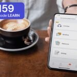 A professional using Babbel on a tablet, symbolizing language learning for business success in a global context.